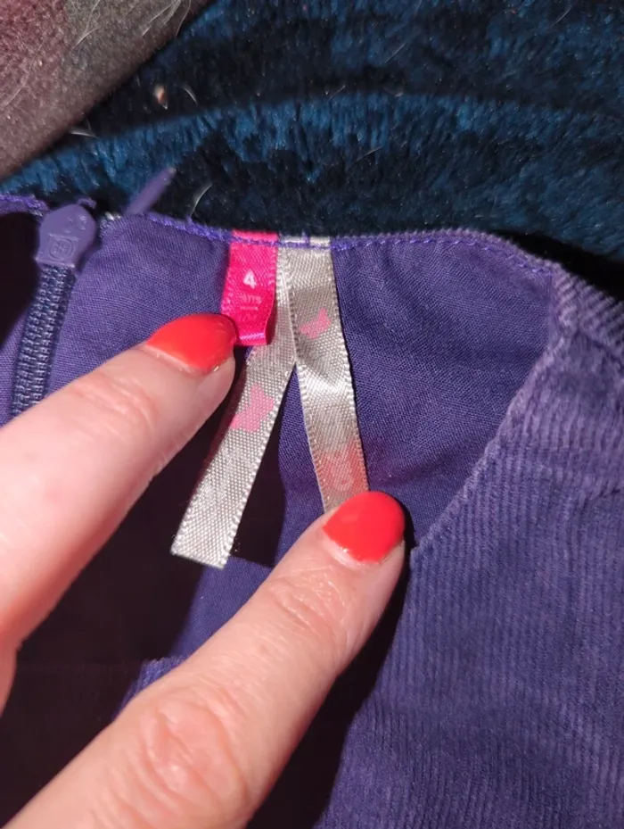 Robe velours forme boule - photo numéro 3