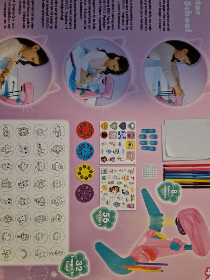 Projecteur dessin gabby et la maison magique - photo numéro 5