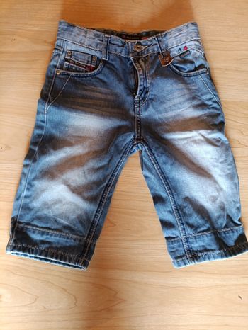 Pantacourt  jeans red marin