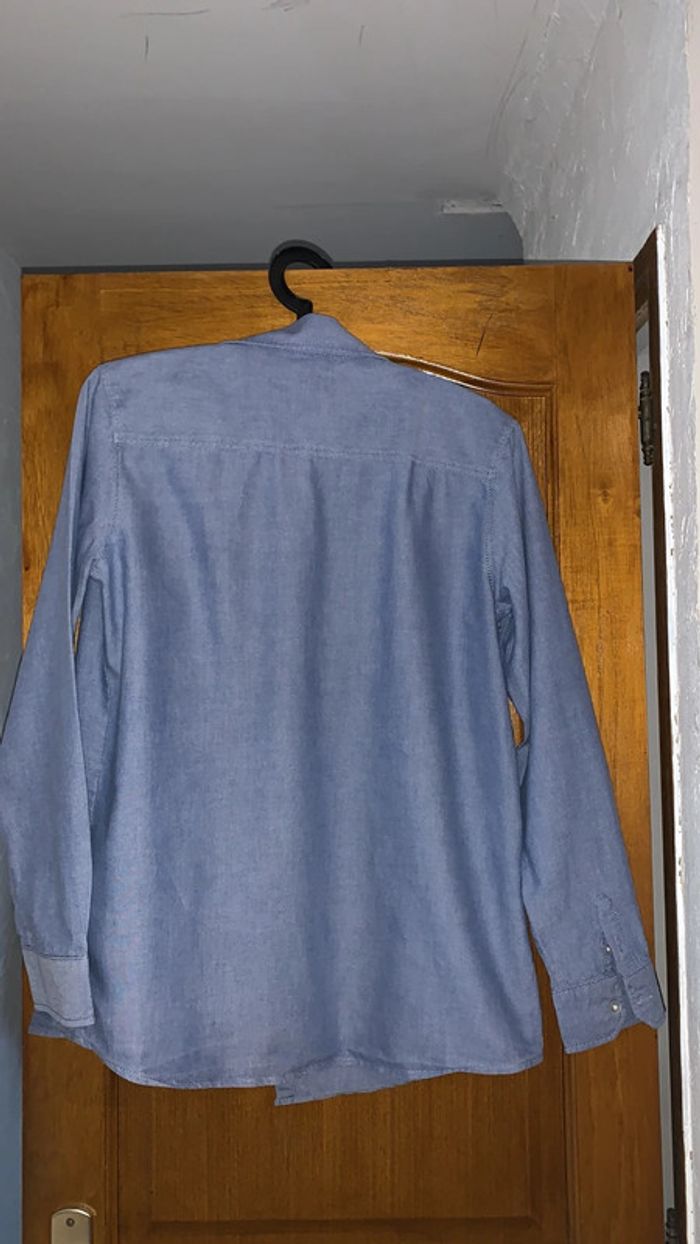 Chemise unies Kiabi (bleu clair), S - photo numéro 2