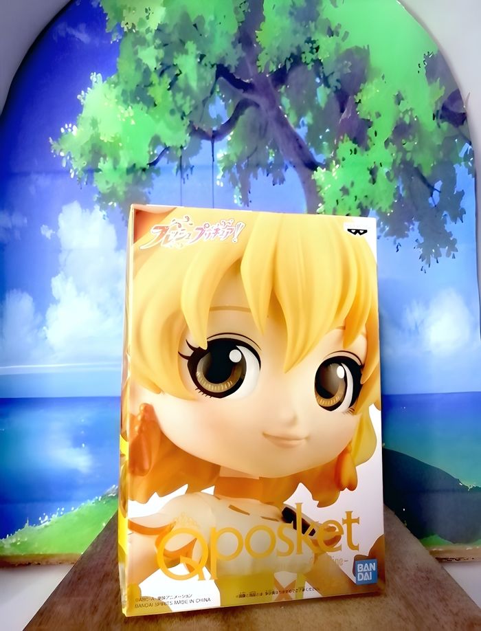 Fresh Pretty Cure - Figurine Inori Yamabuki Cure Pine Q Posket Ver. B - banpresto - photo numéro 5