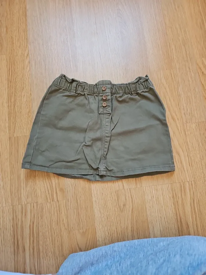 Jupe kaki 3-4 an