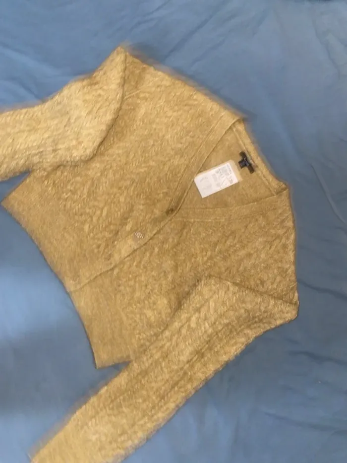 Gilet Crop col v