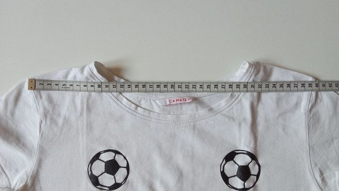 T-shirt Camaïeu taille XS - photo numéro 7