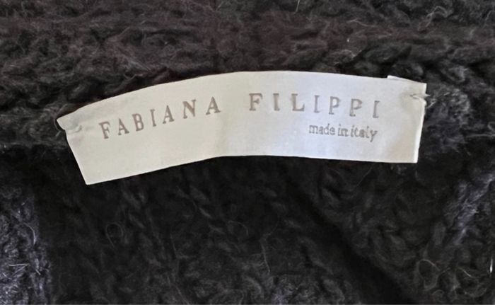 Veste Cardigan, Fabiana, Filippi taille 34, XS soie cachemire, angora laine - photo numéro 5