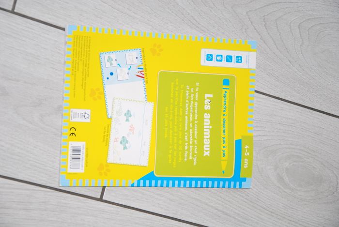 livre apprendre a dessiner pas à pas 4-5 ans les animaux Schwager & Steinlein Verlag - photo numéro 2