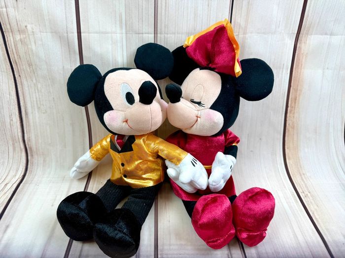 Duo de peluches Mickey & Minnie – Édition japonaise exclusive - photo numéro 2