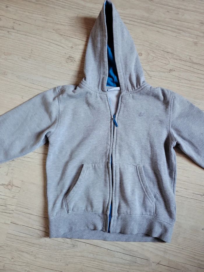 Gilet zippé 12 ans