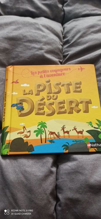 Livre la piste du desert Nathan