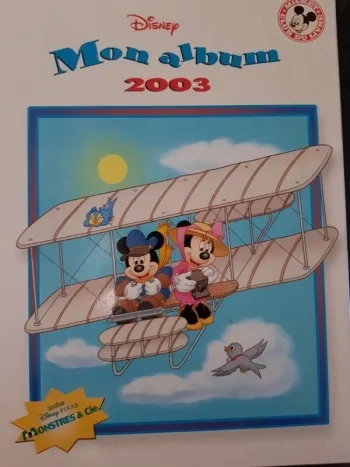 Livre Mon album 2003 Disney