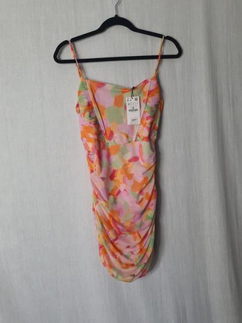 Robe fleurie Stradivarius