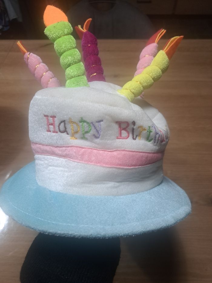 Chapeau anniversaire