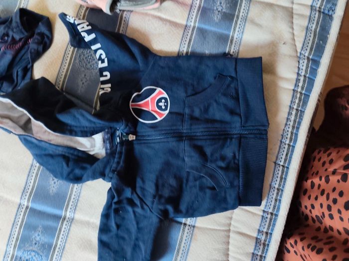Lot de 6 vêtements mixte psg bebe authentique 1 mois à 12 mois - photo numéro 5