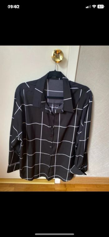 Chemise à carreaux
