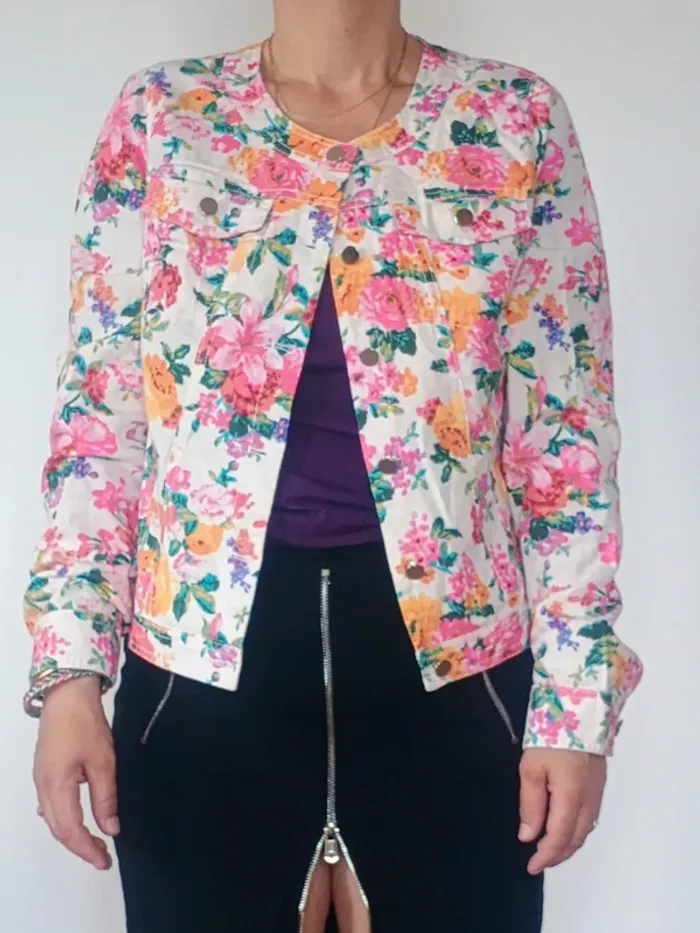 blazzer fleuri M