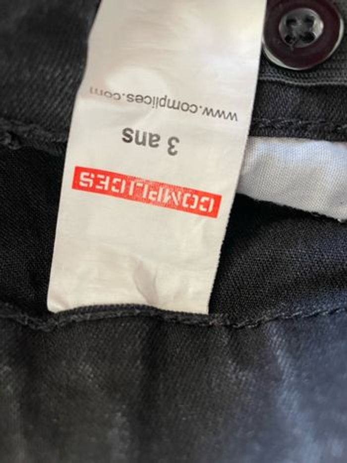 Pontalon jeans noir  Complice - photo numéro 2