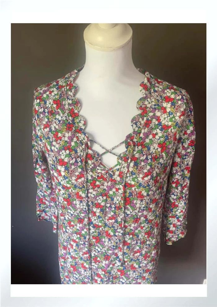 Robe fleurie Claudie Pierlot - photo numéro 2