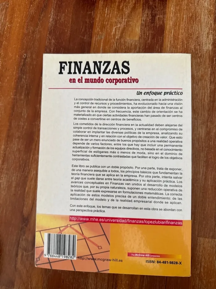 Livre finanza en el mundo corporativo - photo numéro 3