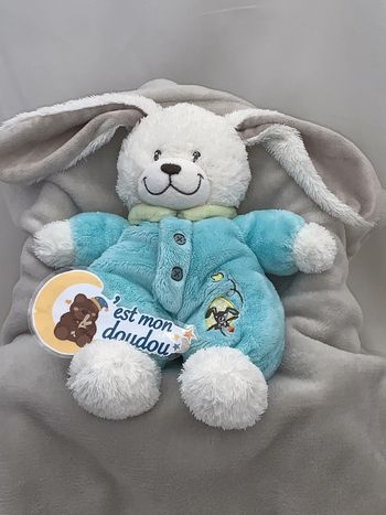 TEX53 doudou lapin tex