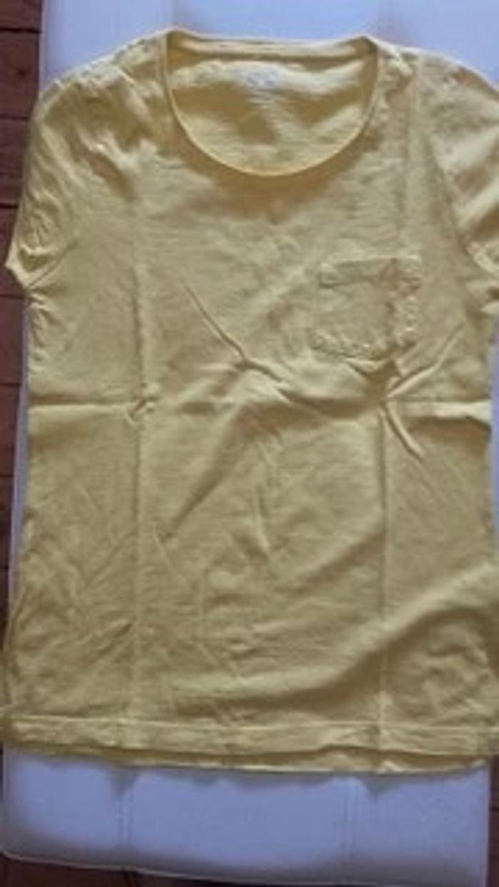 Tee-shirt jaune - photo numéro 3