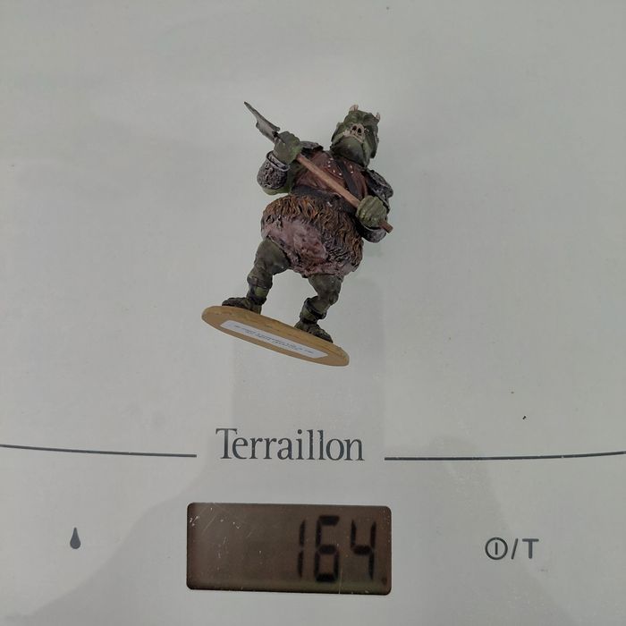 Star Wars - figurine en plomb Gamorréen + fascicule - photo numéro 8