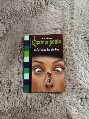 Livre Chair de poule Méfiez vous des abeilles