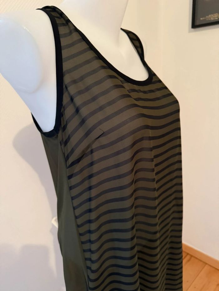 Robe en très bon état verte taille M - photo numéro 2