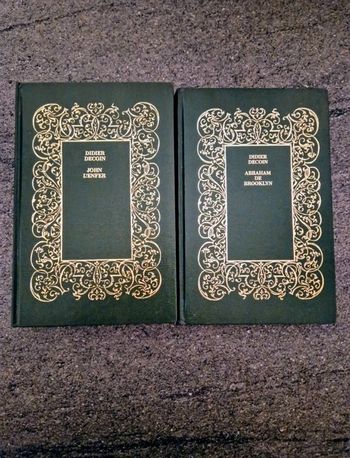 2 livres anciens Didier Decoin 1979.
