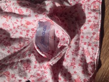 Gilet reversible fleuri jacadi