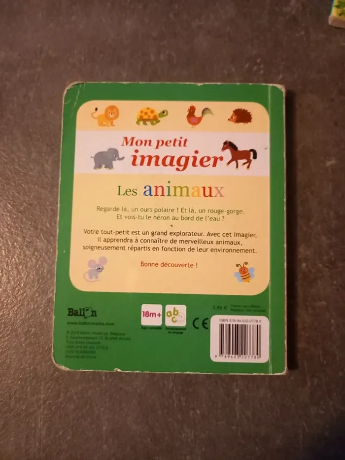 Livre imagier des animaux - photo numéro 2