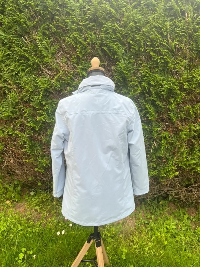 Parka bleu ciel Bermudes - taille 34 - photo numéro 6