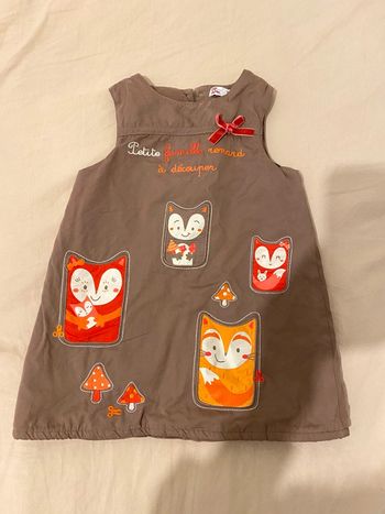 Robe d’hiver fille 18 mois