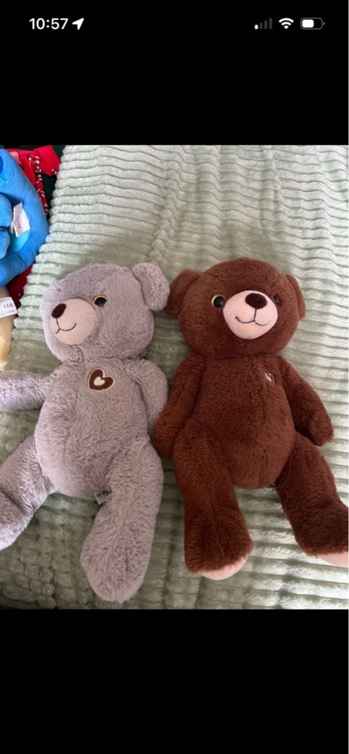 Deux Peluches - photo numéro 1