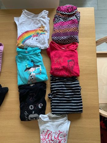 Lot 7 t-shirts sous pulls manches longues