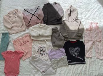 lot 12 pièces 24 mois fille