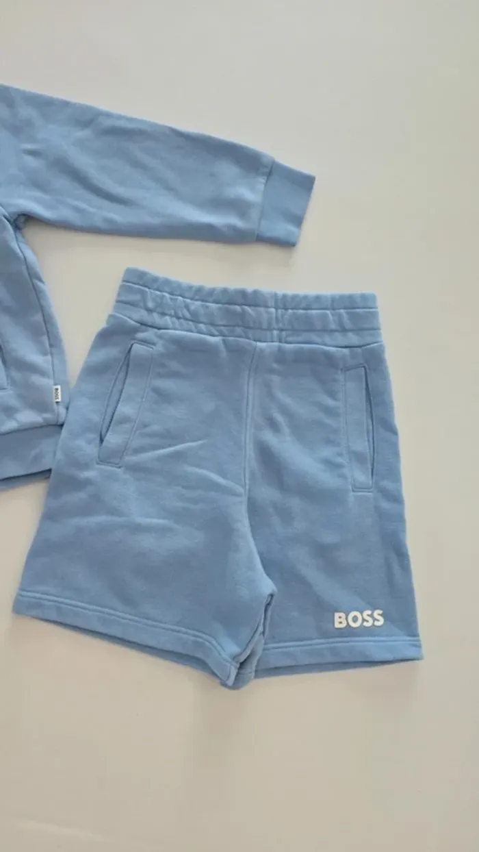 Ensemble jogging Boss bleu clair - photo numéro 5