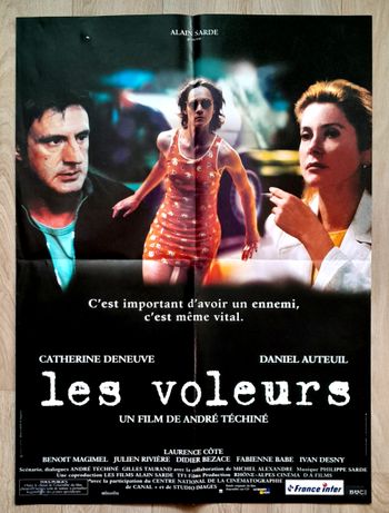Affiche film cinéma Les voleurs de André Téchiné