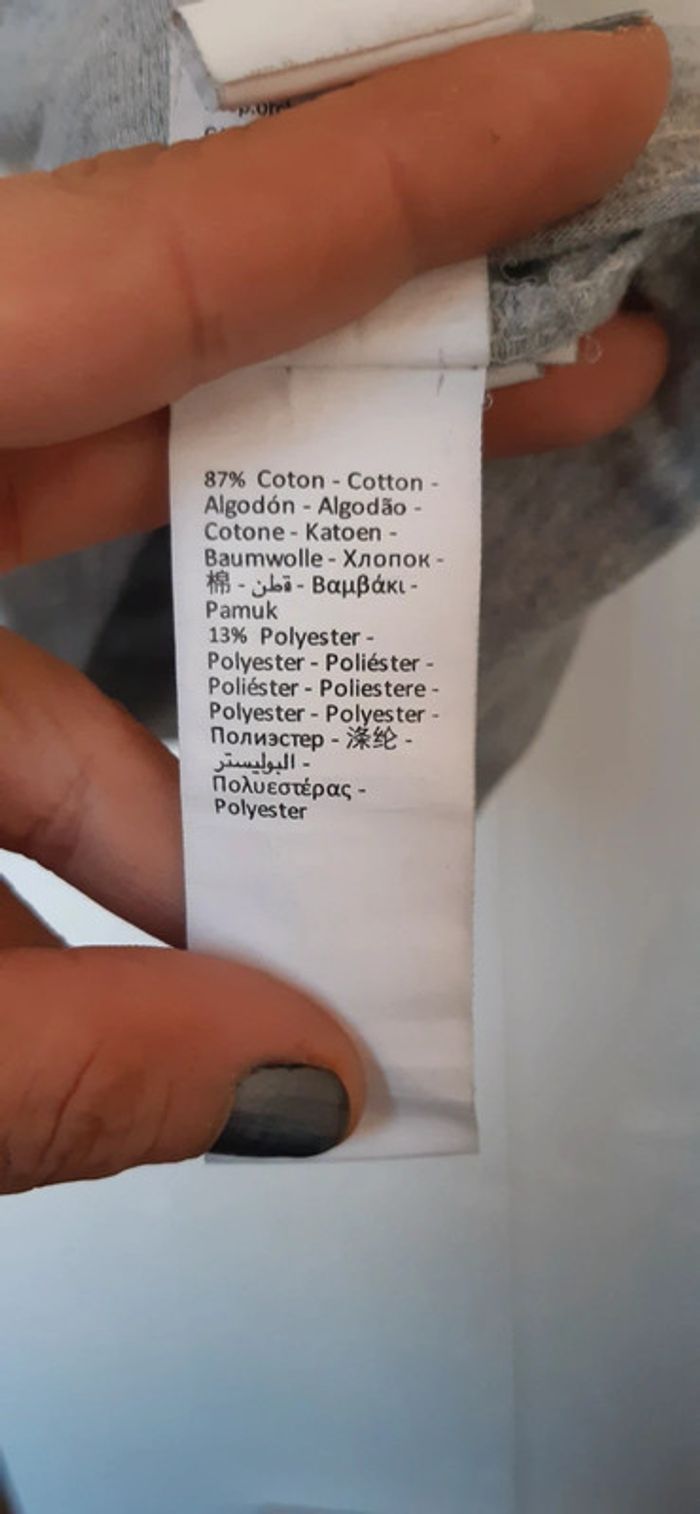 Tee-shirt manches longues 6 ans 116cm - photo numéro 6