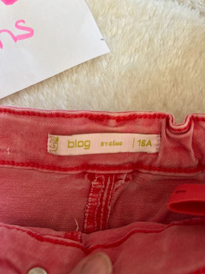 Joli short rose ~ Gémo ~ 16 ans - photo numéro 2