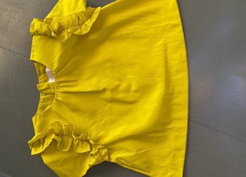 Blouse courte  verte jacadi 12 ans 