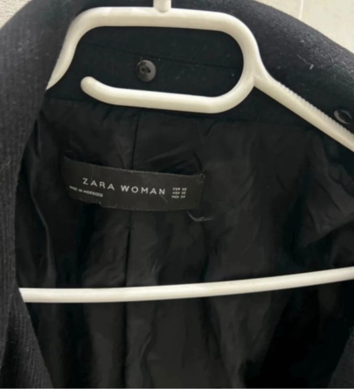 Manteau Zara XS Neuf Noir - photo numéro 4
