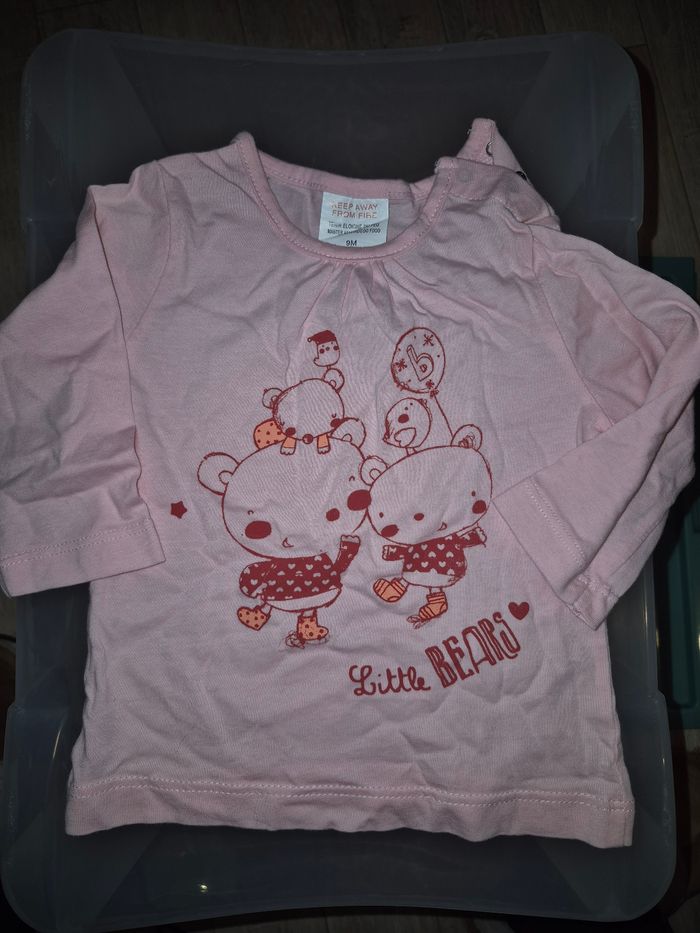 Lot vêtements fille 6/9 et 12 mois - photo numéro 5