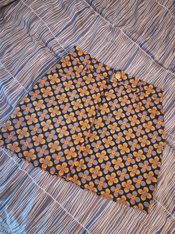 Jupe fleurs vintage neuve