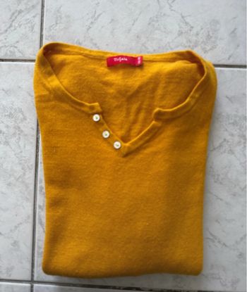 Pull Moutarde Taille 38/40