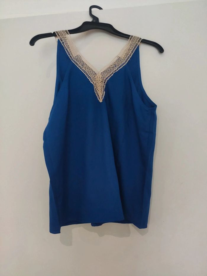 Joli débardeur bleu - photo numéro 4
