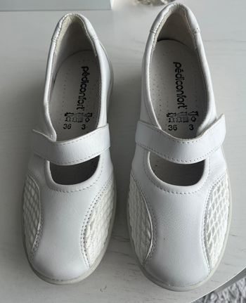 Pédiconfort Ballerines cuir femme pour hallux valgus T36 rembourées