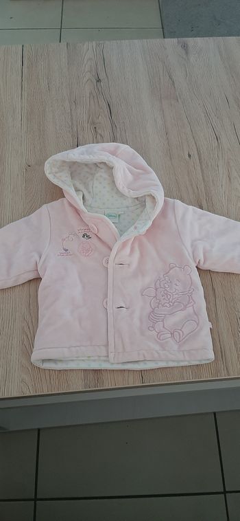 Manteau rose Disney Winnie