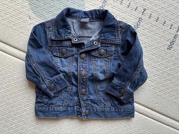 Veste en jean Tex 9 mois comme neuve