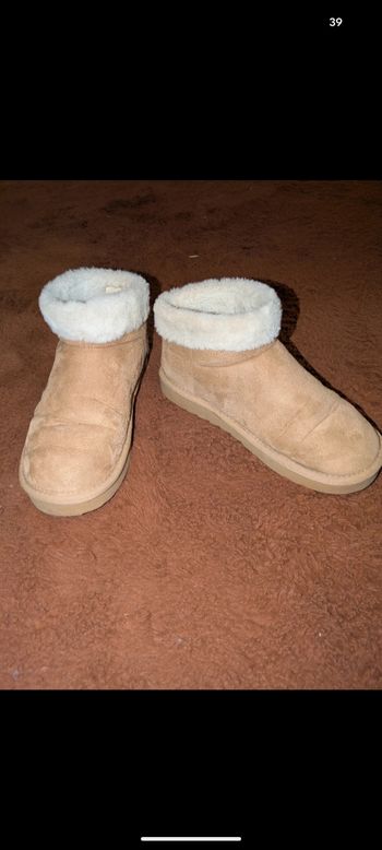 Bottes en suédine