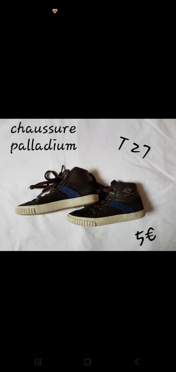 Chaussures Palladium